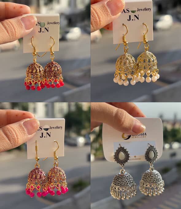 Traditional Jhumka Earrings