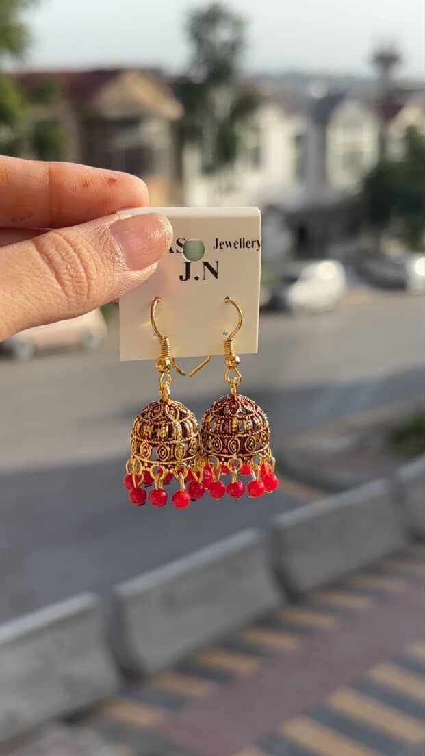 Traditional Jhumka Earrings